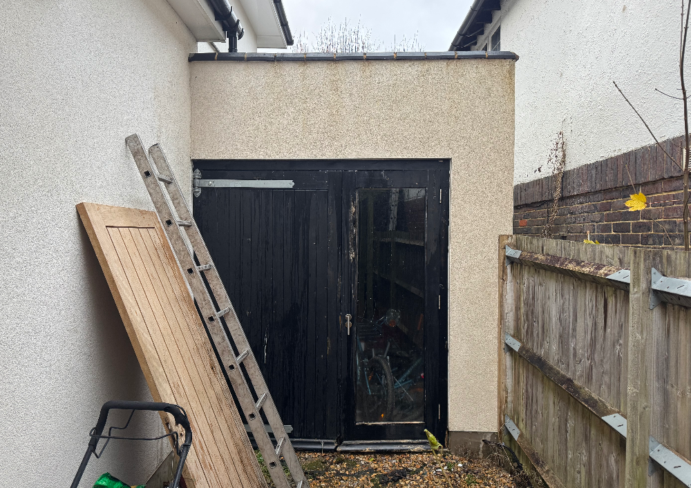Image number 1 for Projects - Render Cleaning, Gutter Cleaning in Guildford, Soffits & Guttering Cleaning, jet washing, Patio Cleaning, Driveway Cleaning, Fascias, Wall Cleaning