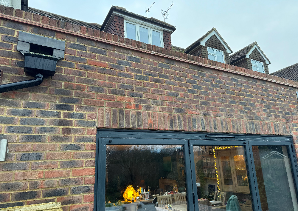Image number 3 for Projects - Fascias, Soffits & Guttering Cleaning, Wall Cleaning, Gutter Cleaning in Guildford, Driveway Cleaning, Render Cleaning, jet washing, Patio Cleaning