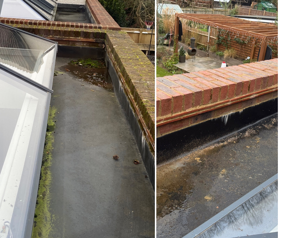 Image Gallery for Aquapro Exterior Cleaning Soffits & Guttering Cleaning, Wall Cleaning, jet washing, Gutter Cleaning in Guildford, Fascias, Render Cleaning, Patio Cleaning, Driveway Cleaning